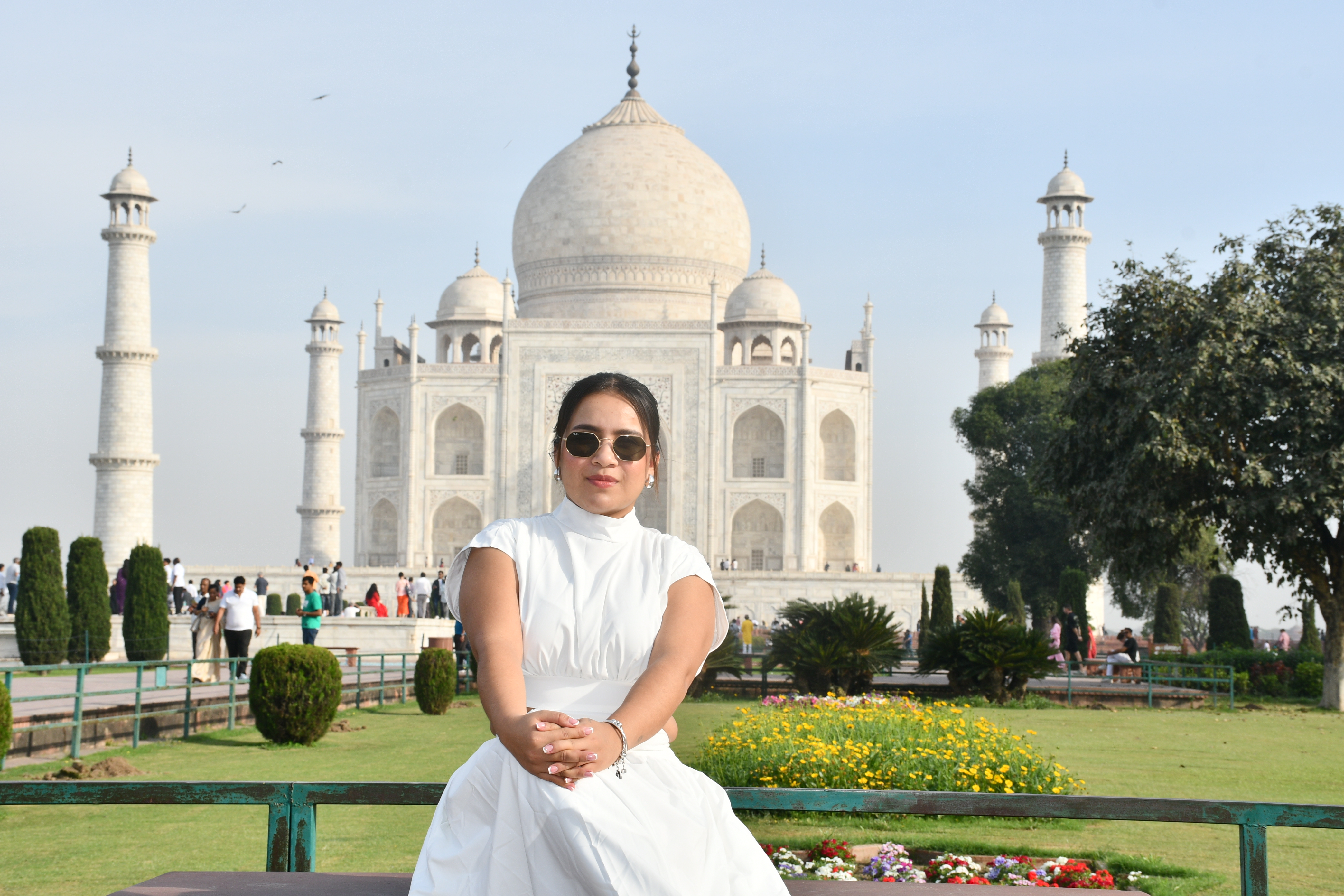 Taj Mahal Tour by Car From Delhi with Traditional Indian Dress - 14